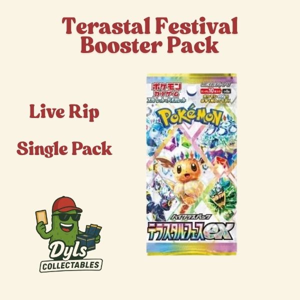 LIVE RIP Terastal Festival Booster Pack