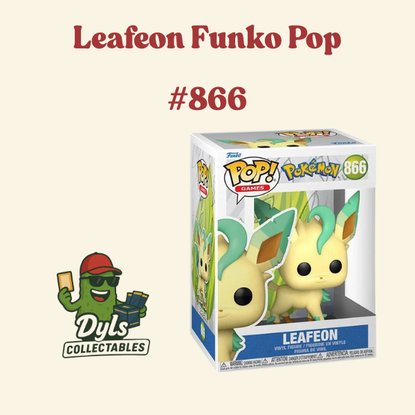 Pokemon Leafeon Funko Pop! Vinyl Figure #866