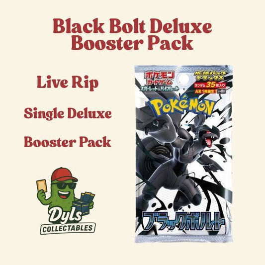 Live Rip- Black Bolt Deluxe Booster Pack
