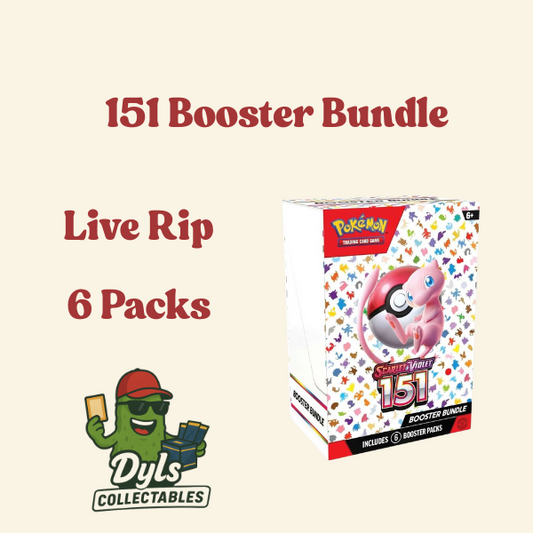 Live Rip- 151 Booster Bundle