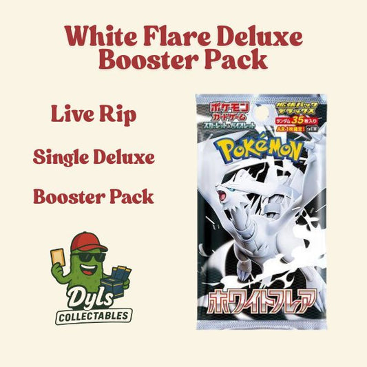 Live Rip- White Flare Deluxe Booster Pack