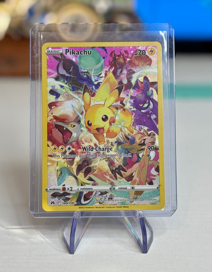 Crown Zenith Pikachu 160/159 NM