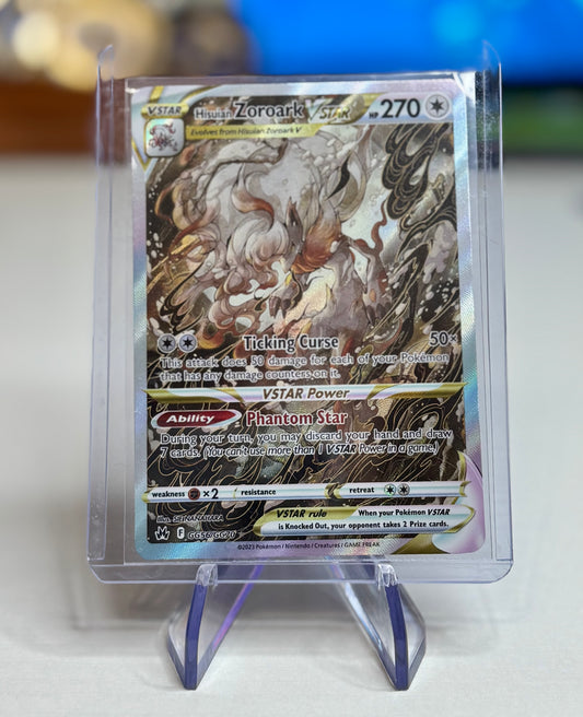 Crown Zenith Hisuian Zoroark VStar NM GG56