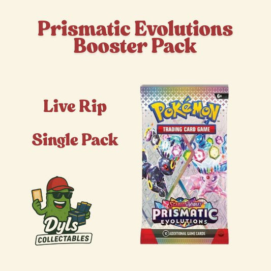 Prismatic Evolutions Booster Pack