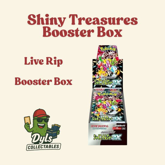 Live Rip- Shiny Treasures Booster Box