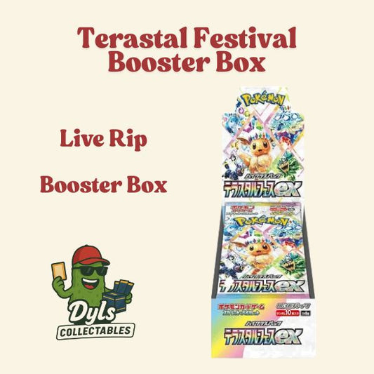 LIVE RIP - Japanese Terastal Festival Booster Box