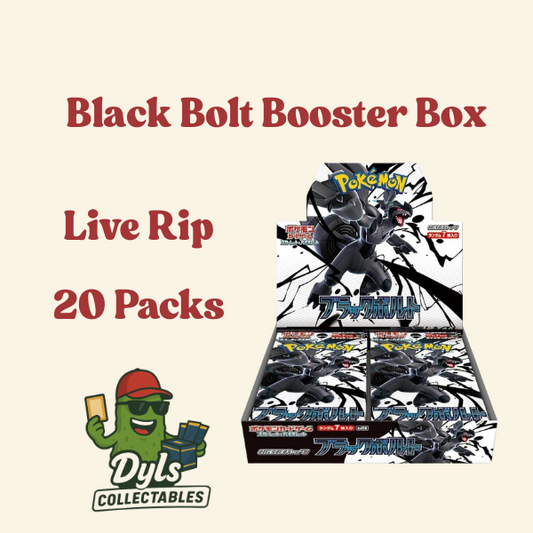 Live Rip- Black Bolt Booster Box