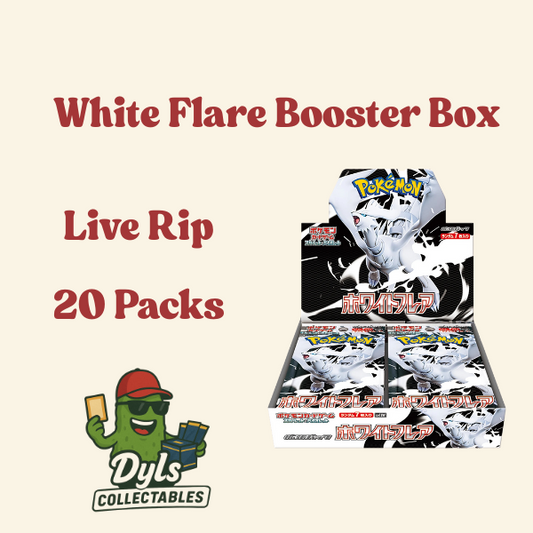 Live Rip- White Flare Booster Box