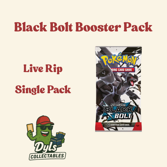 Live Rip- Black Bolt Booster Pack