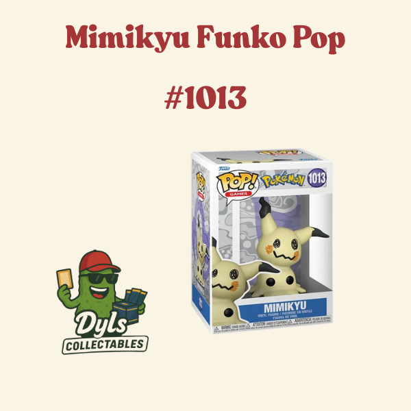 Pokemon Mimikyu Funko Pop! Vinyl Figure #1013