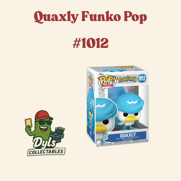 Pokemon Quaxly Funko Pop! Vinyl Figure #1012