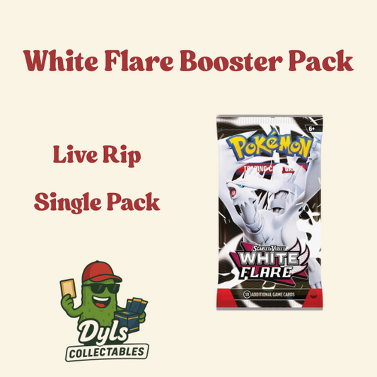 Live Rip- White Flare Booster Pack